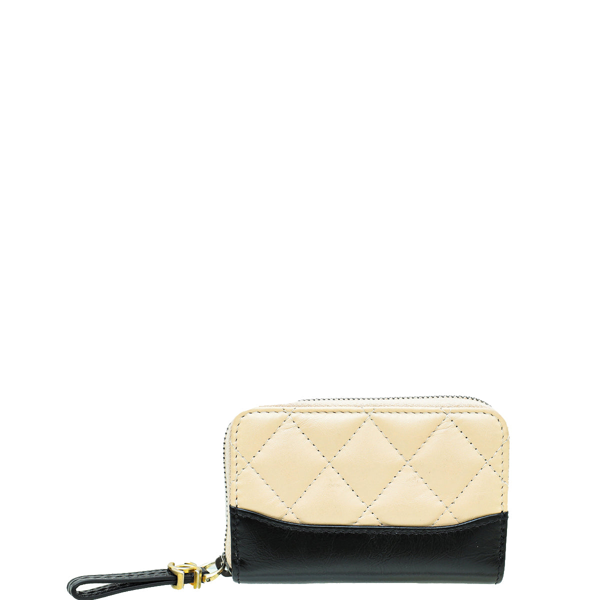 Chanel Bicolor CC Gabrielle Zip Coin Purse