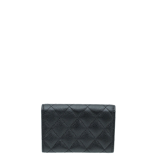 Chanel Black CC Classic Card Case