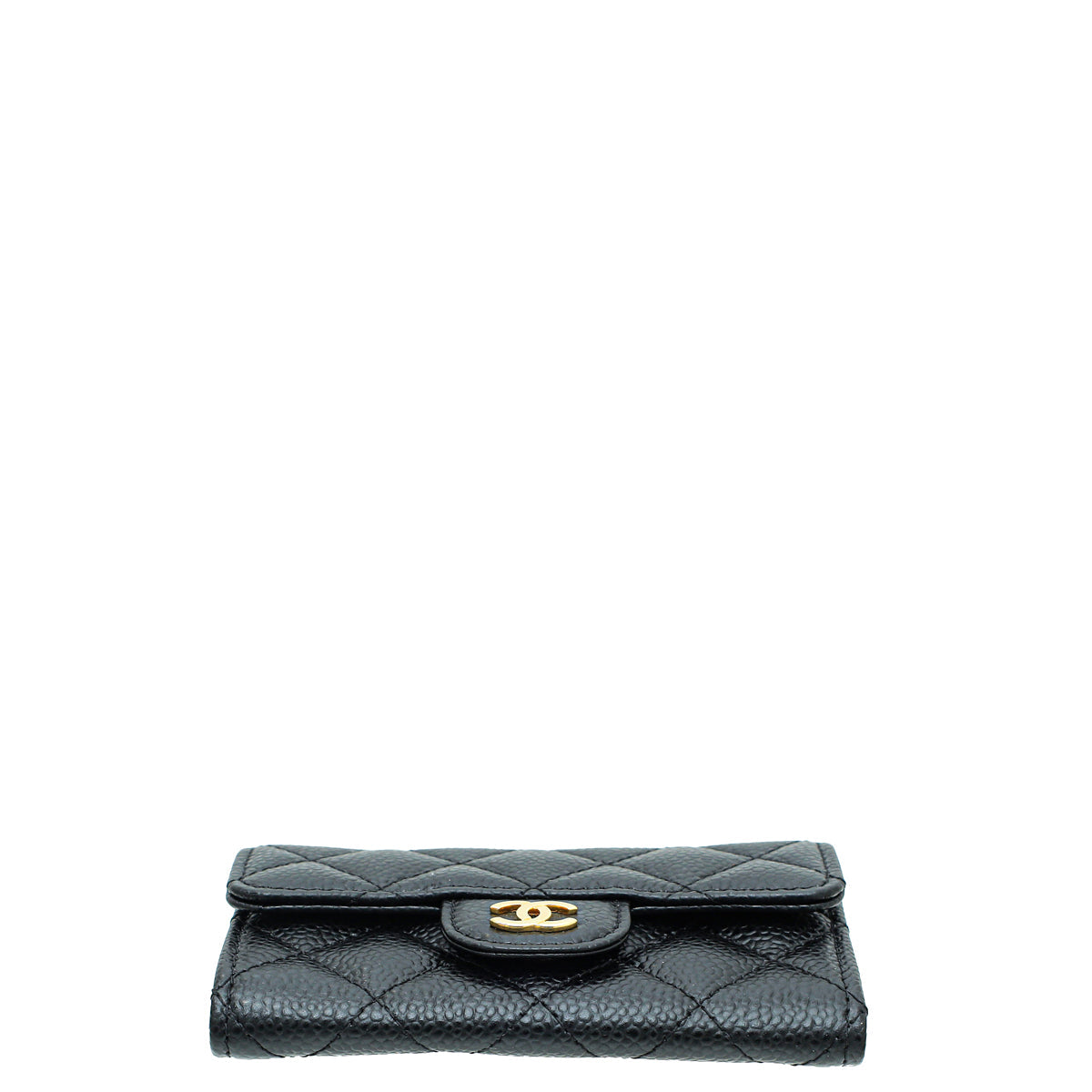 Chanel Black CC Classic Card Case