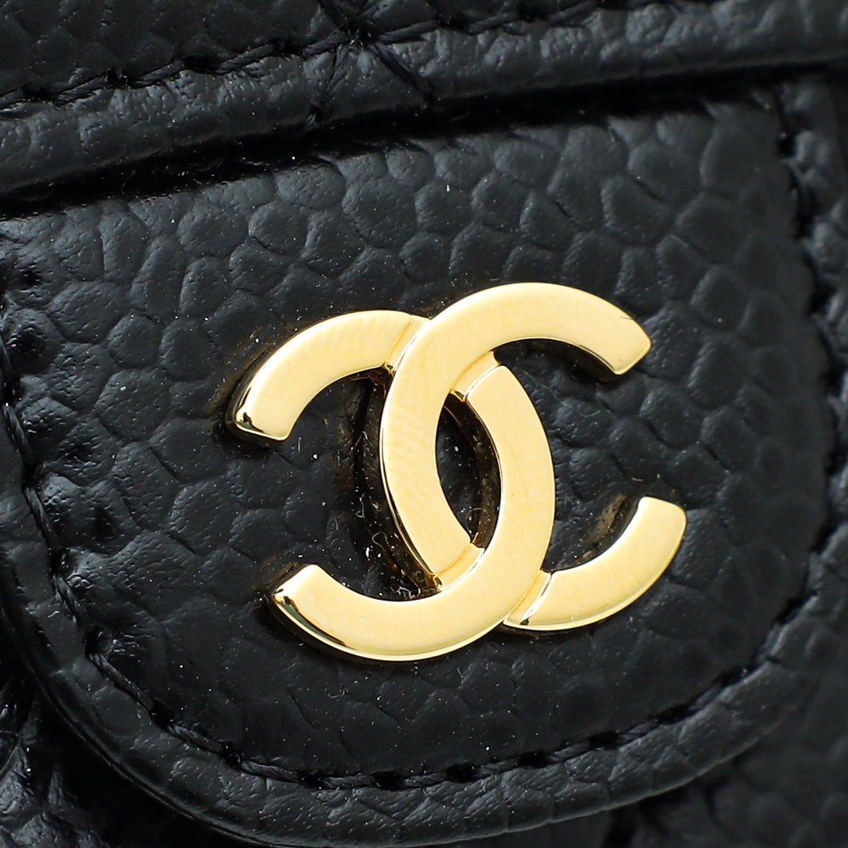 Chanel Black CC Classic Card Case