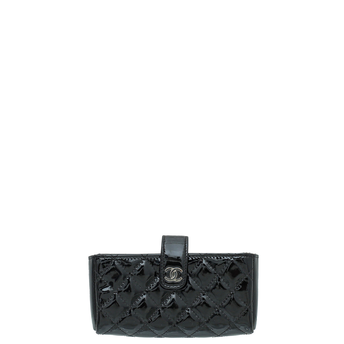 Chanel Black CC Phone Holder Pouch