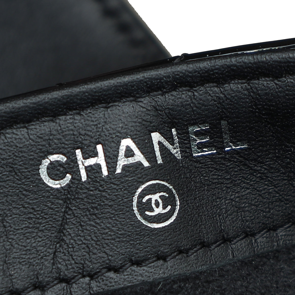 Chanel Black CC Phone Holder Pouch