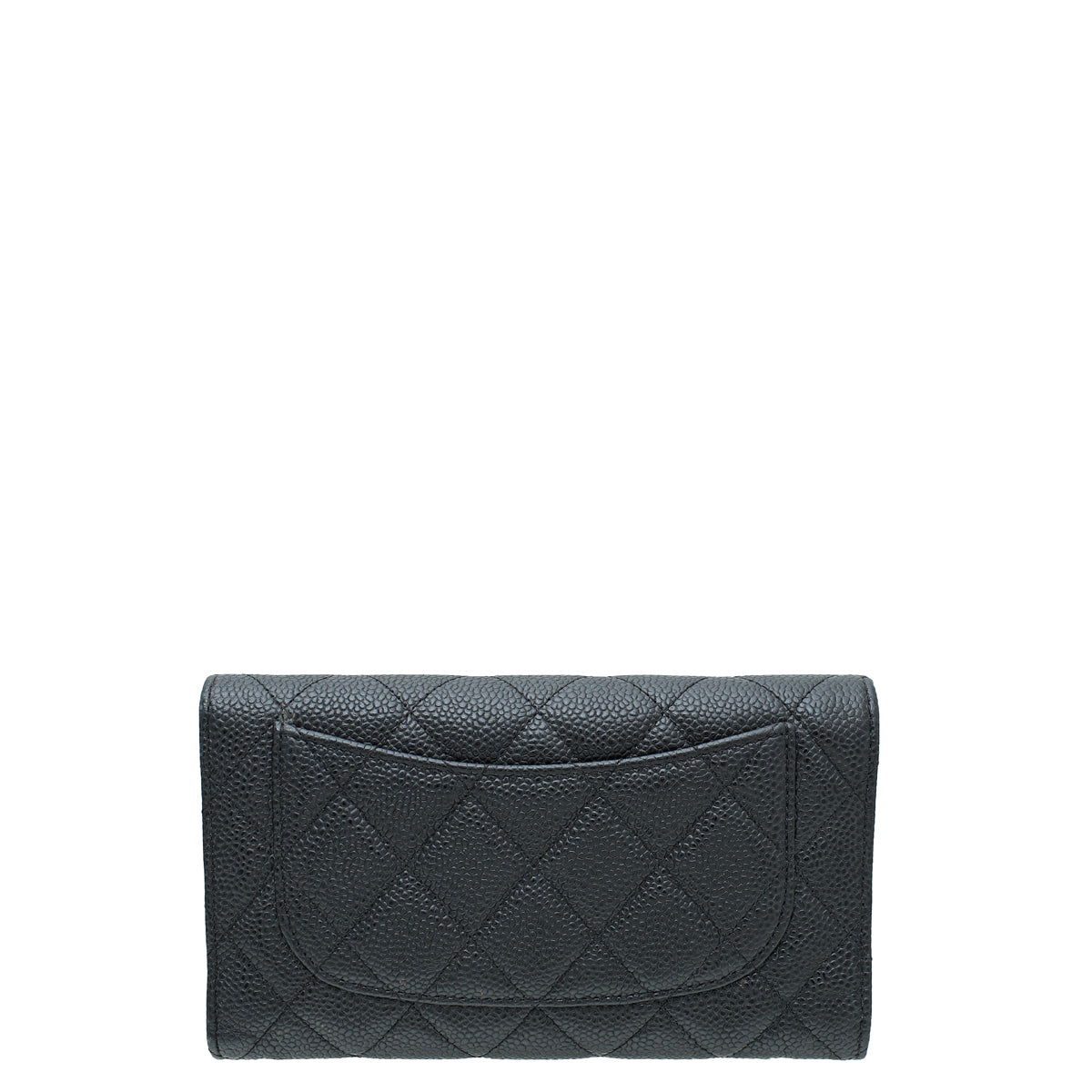 Chanel Black CC Classic Long Wallet