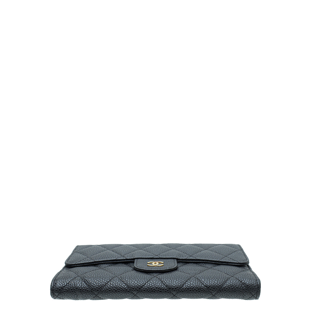 Chanel Black CC Classic Long Wallet