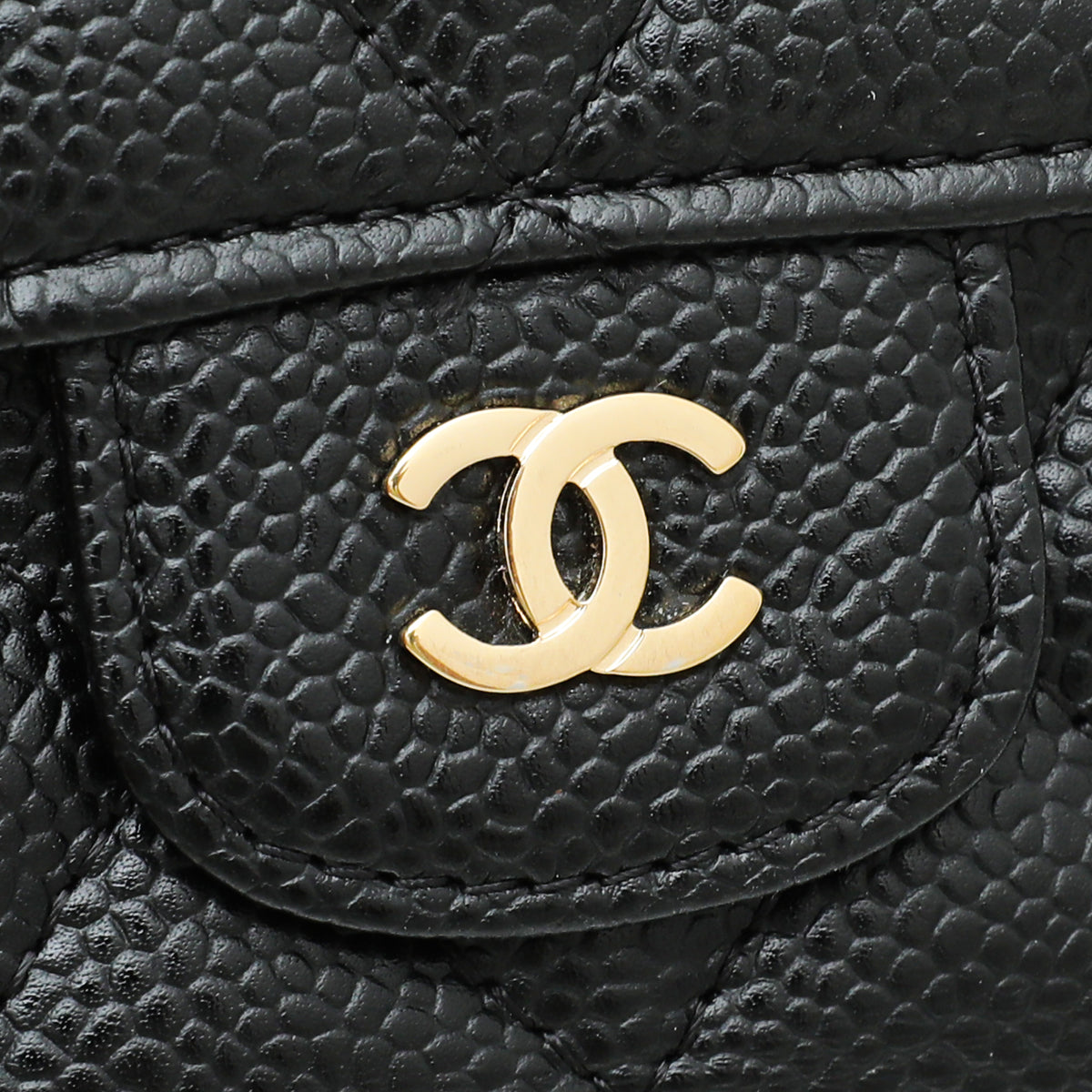 Chanel Black CC Classic Flap Wallet