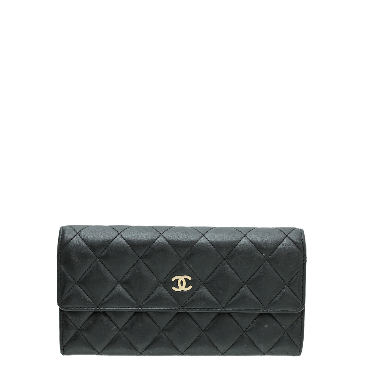 Chanel Black CC Classic Flap Wallet