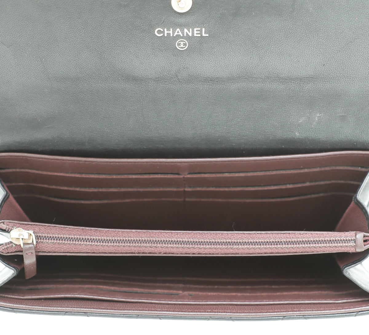 Chanel Black CC Classic Flap Wallet