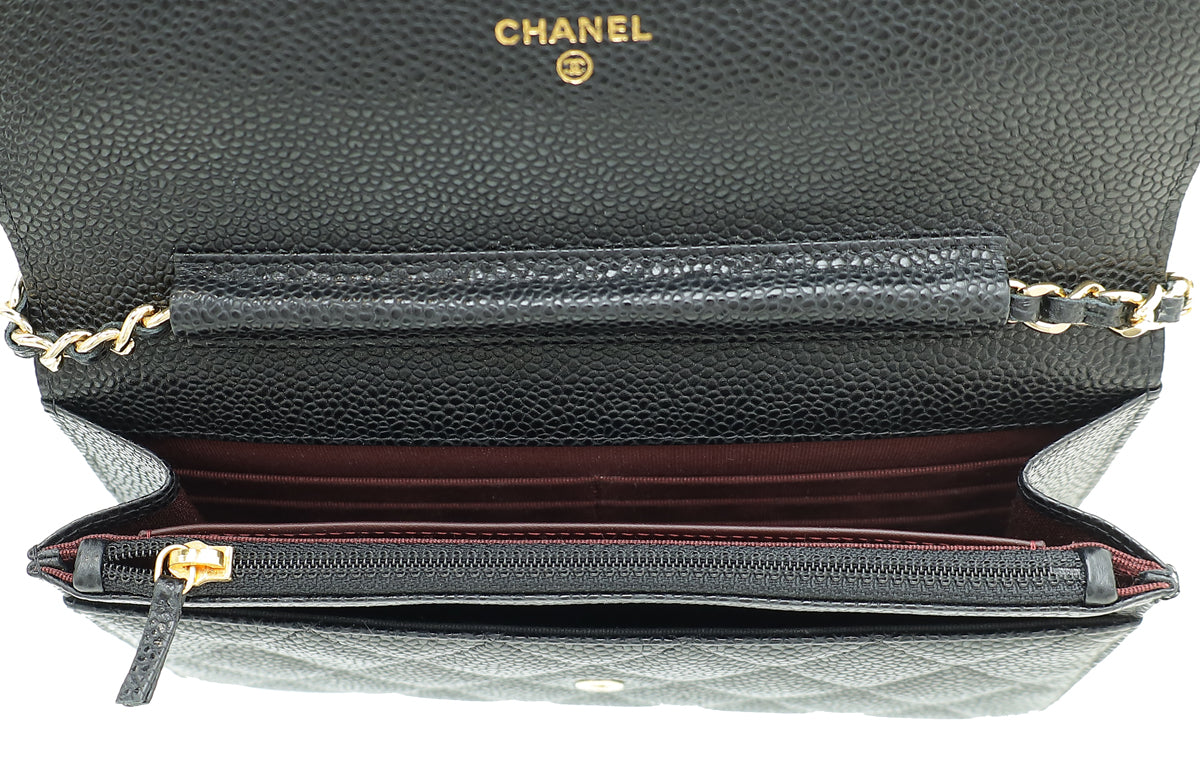 Chanel Black Classic Wallet on Chain