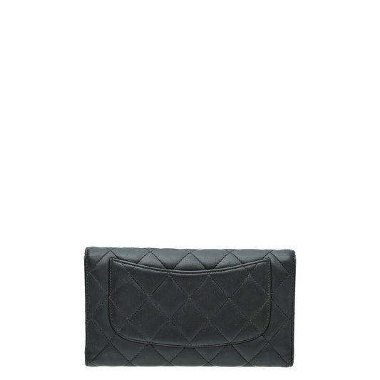 Chanel Black CC Classic Flap Wallet