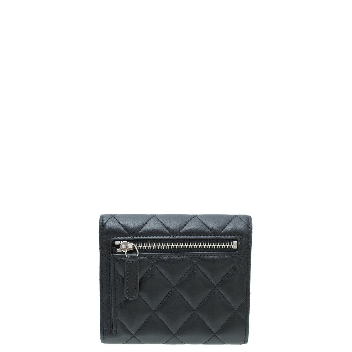 Chanel Black CC Classic Small Flap Wallet