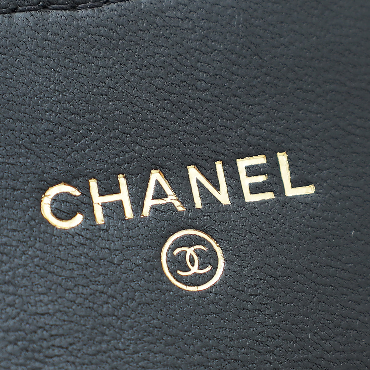 Chanel Black CC Classic Flap Small Card Case