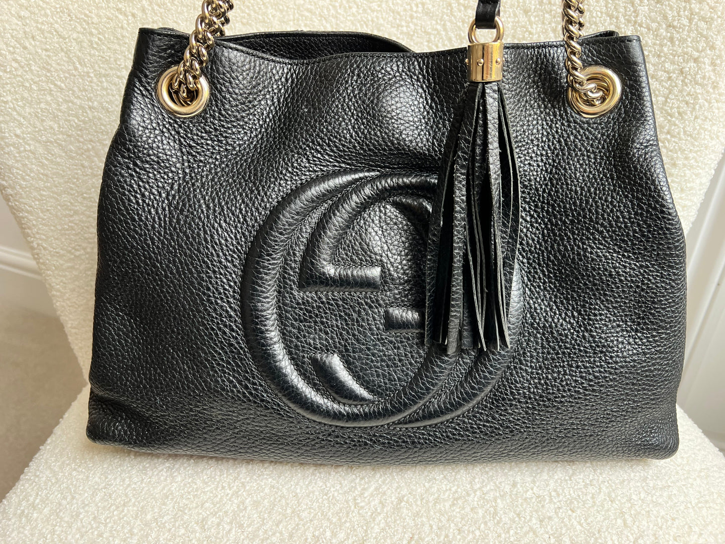 Gucci Black Soho Chain Tote (RRP £1350)