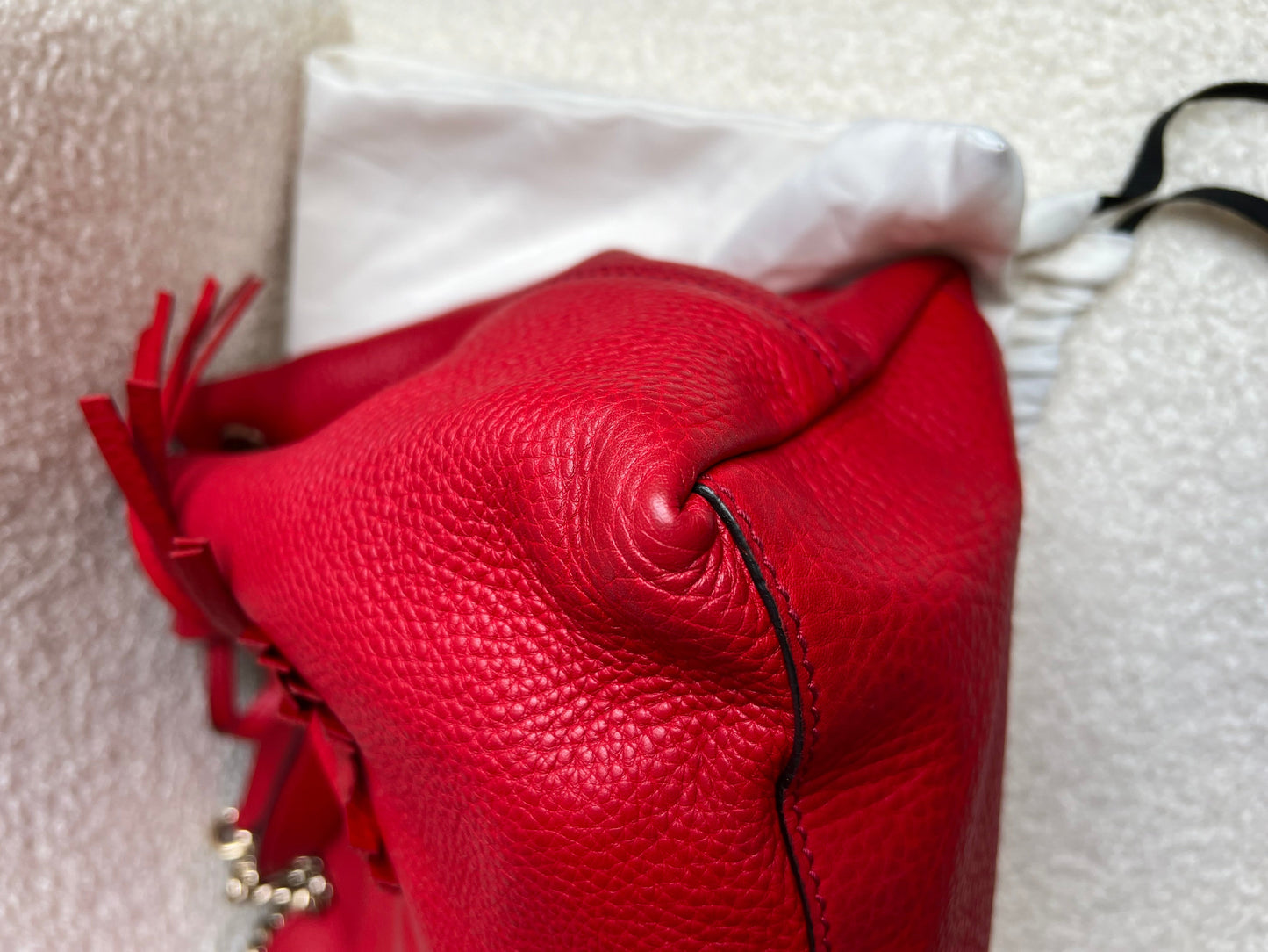 Gucci Red Soho Chain Tote (RRP £1350)