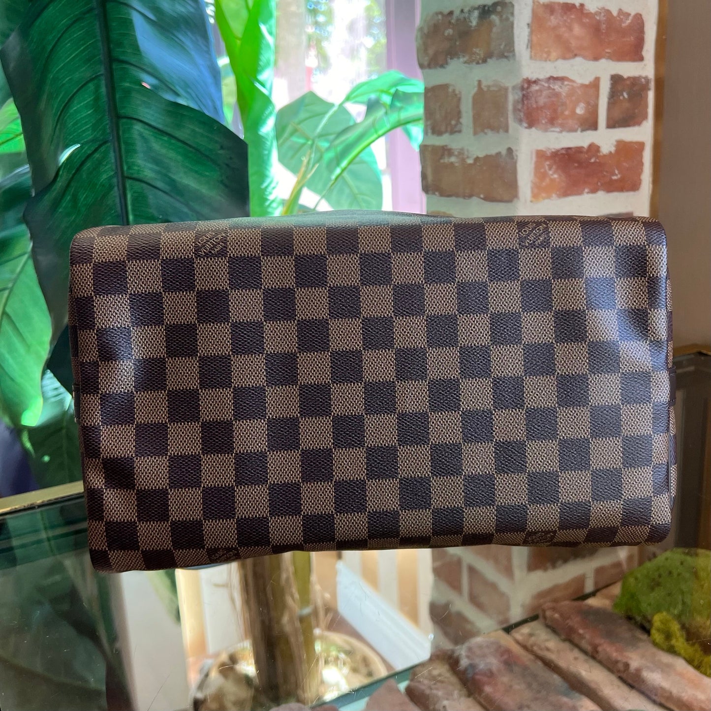 LOUIS VUITTON  Damier Ebene Speedy Bandouliere 30