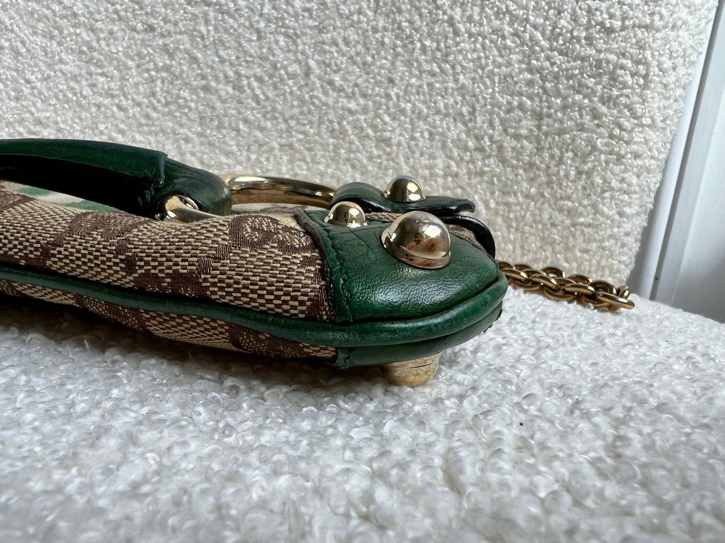 Gucci GG Horsebit Chain Shoulder Bag Vintage