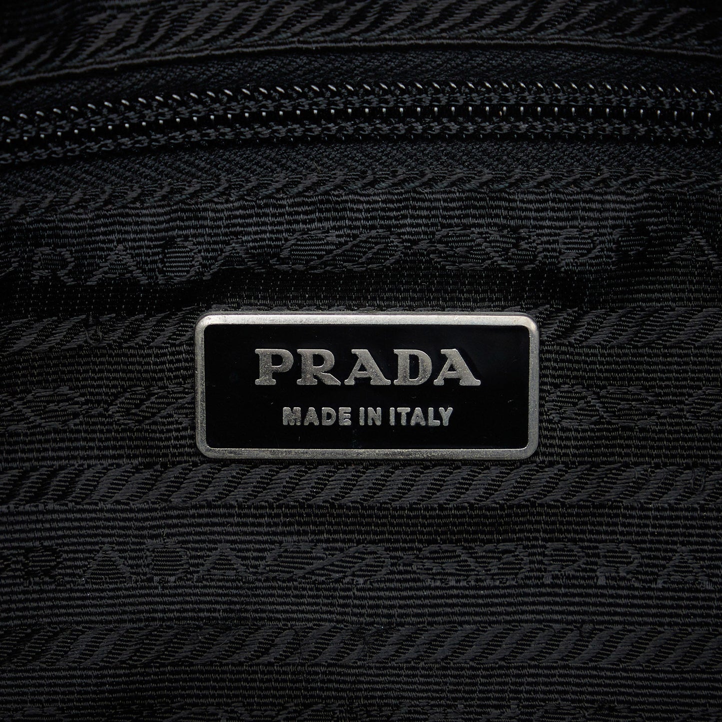 Prada Tessuto Black Nylon Canvas