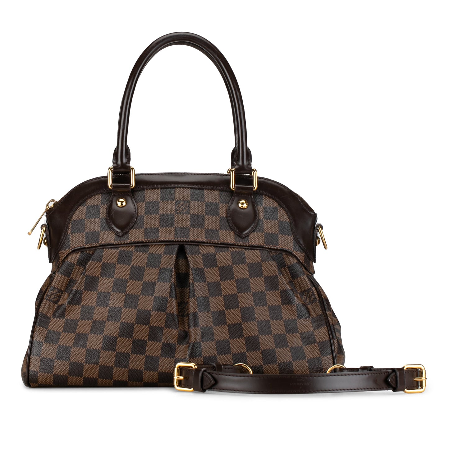 Louis Vuitton Trevi PM Brown Damier Ebene Canvas