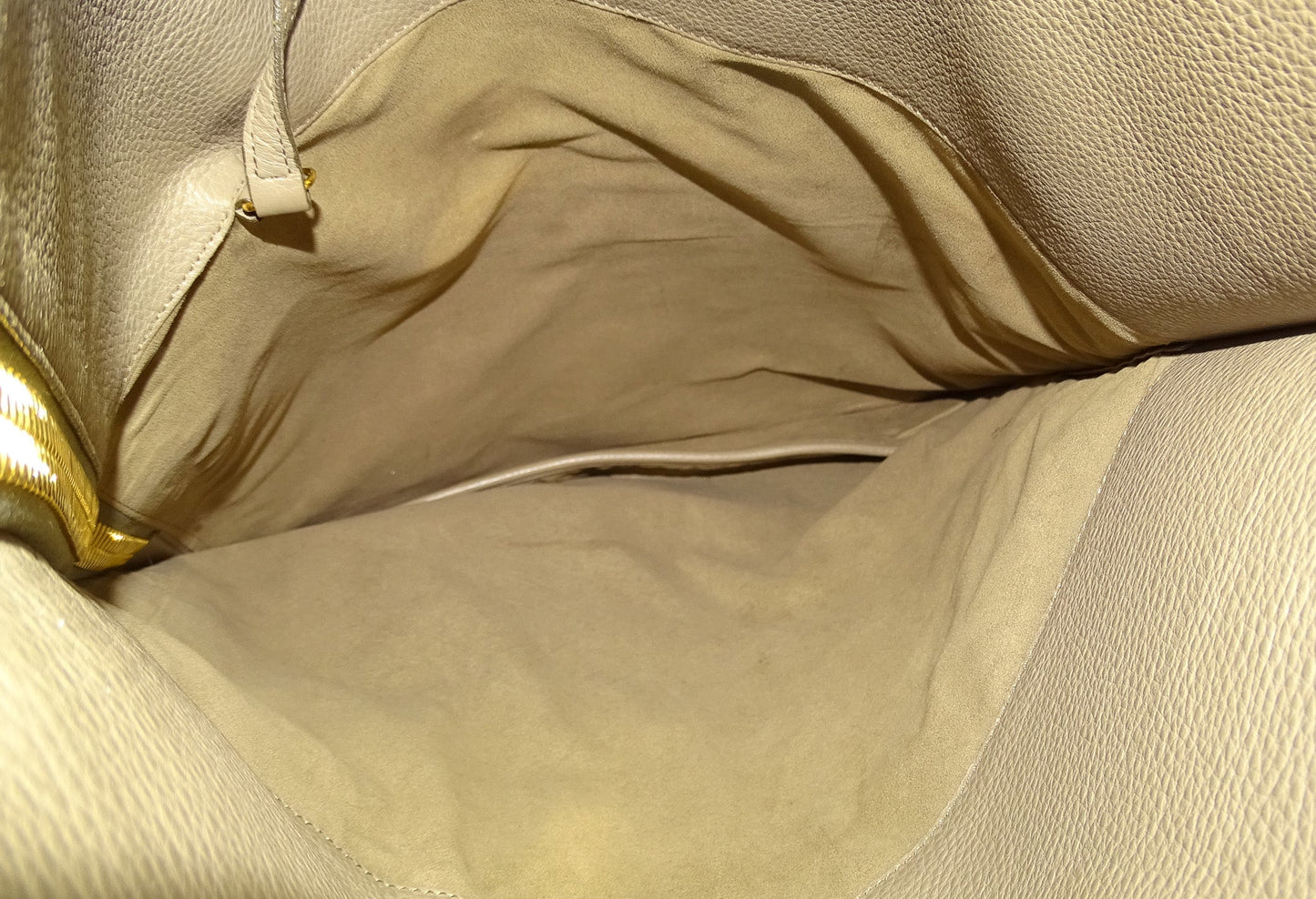 Tom Ford Alix Hobo Taupe With Gold Hardware