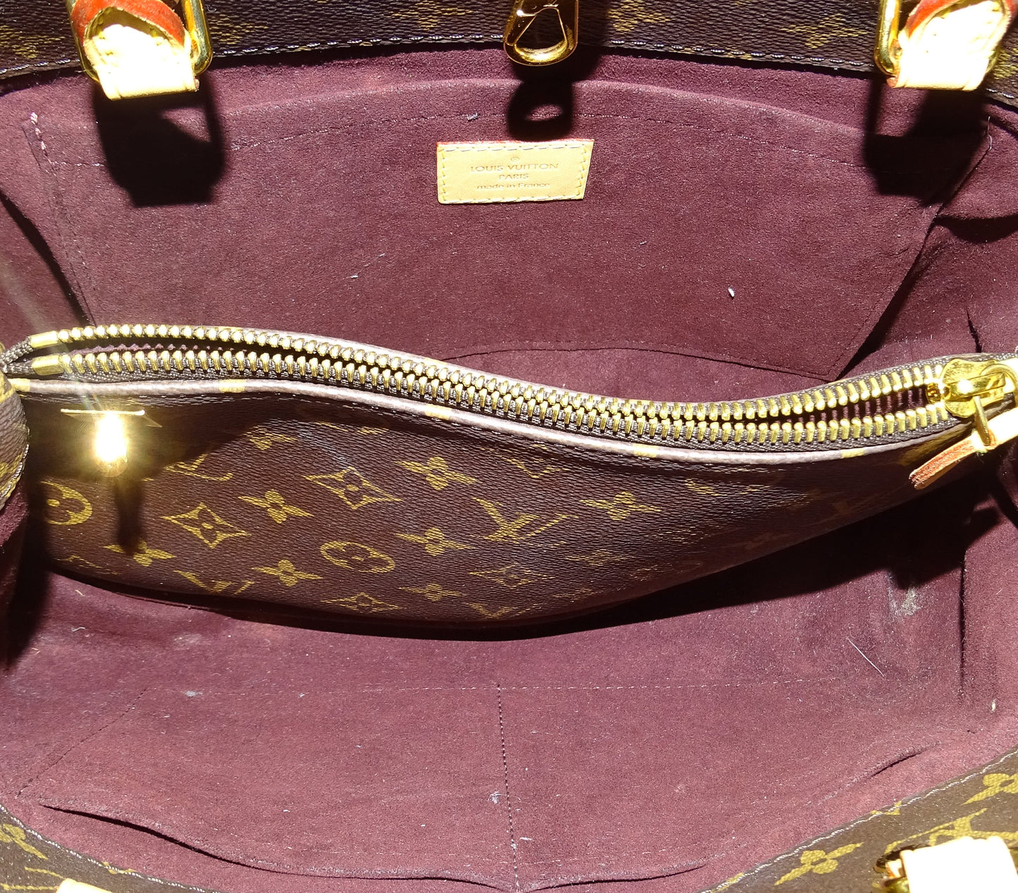 Louis Vuitton Monogram Montaigne MM with Shoulder Strap TR2186