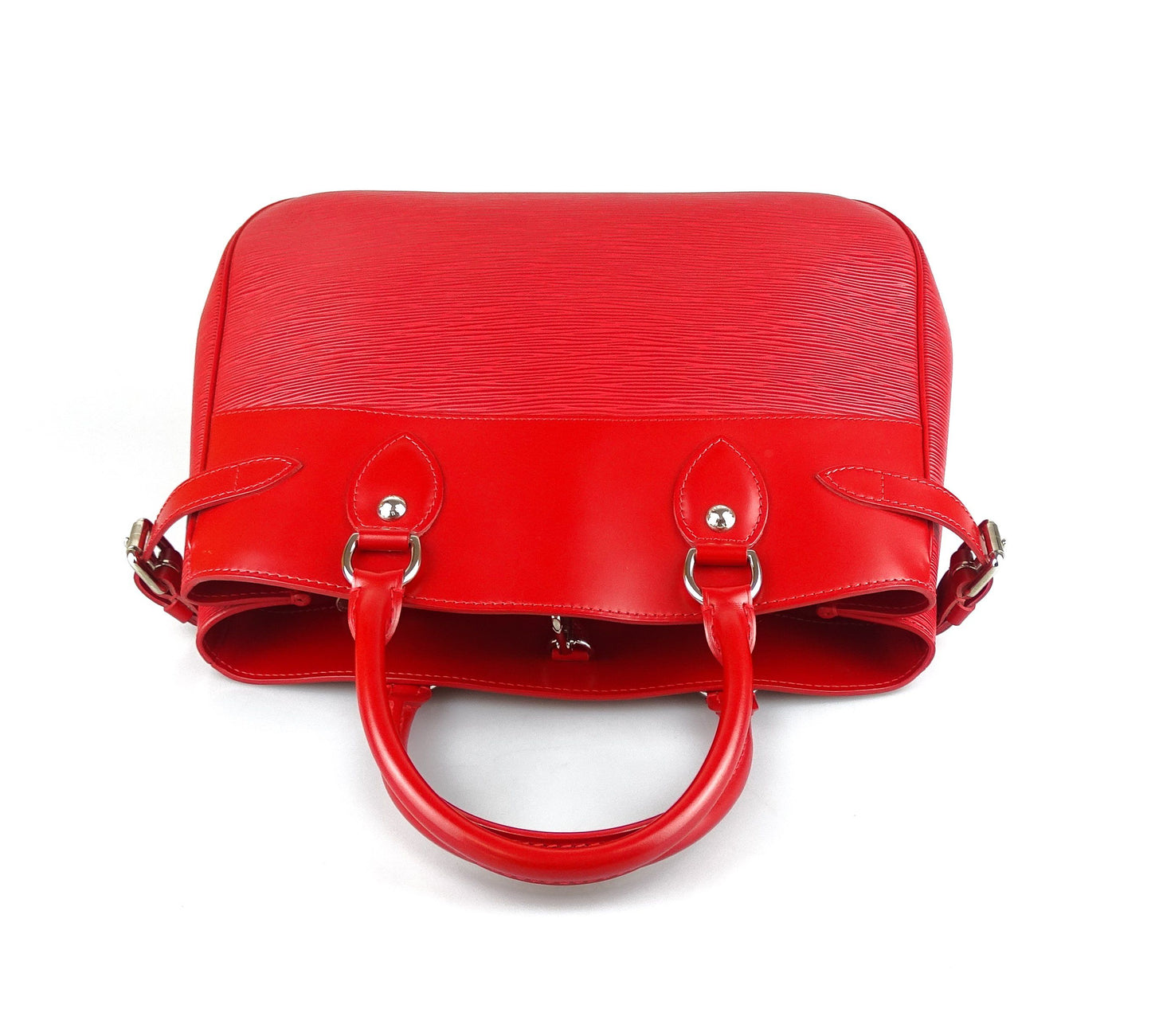 Louis Vuitton Red Epi Leather Passy MM