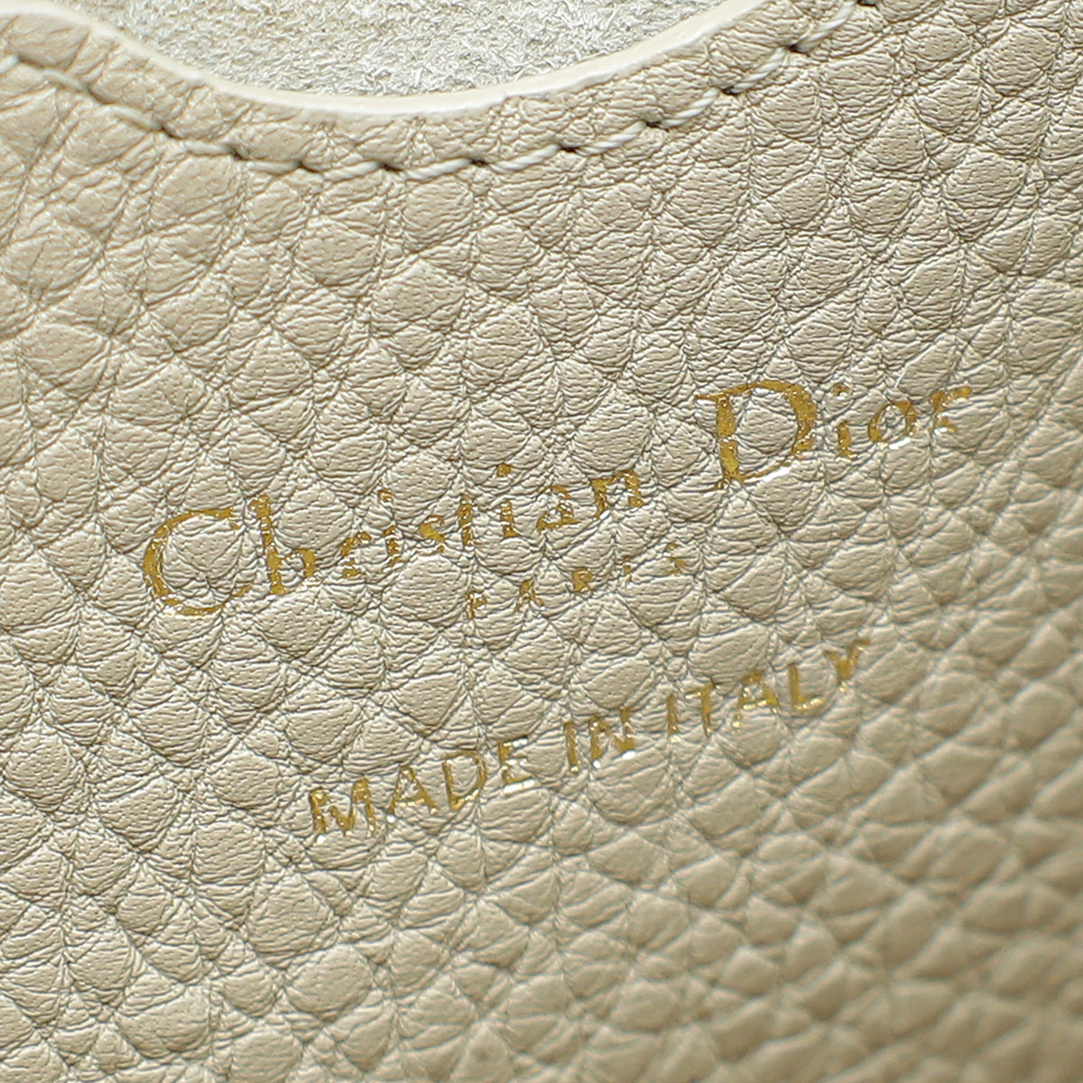 Christian Dior Beige Bobby Large Bag