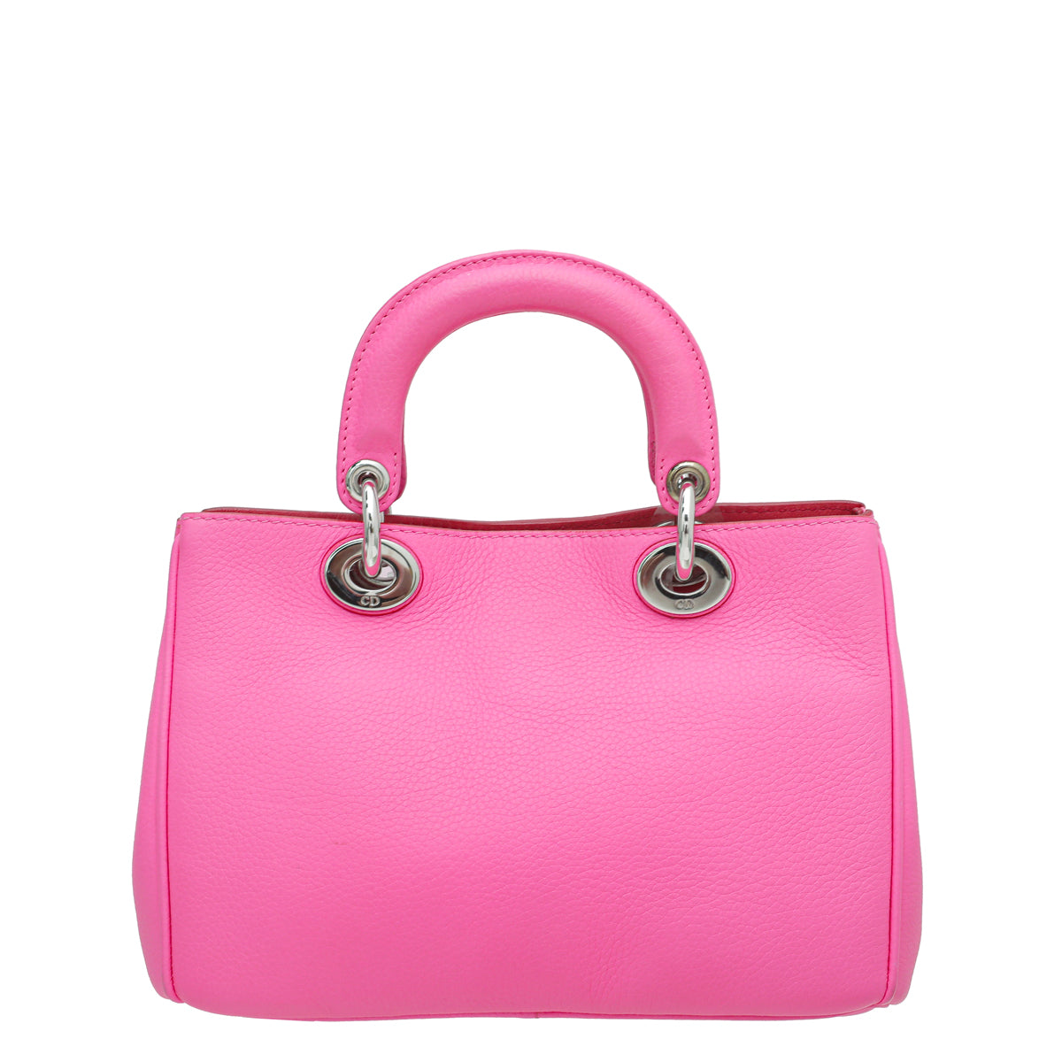 Christian Dior Neon Pink Diorissimo Mini Bag