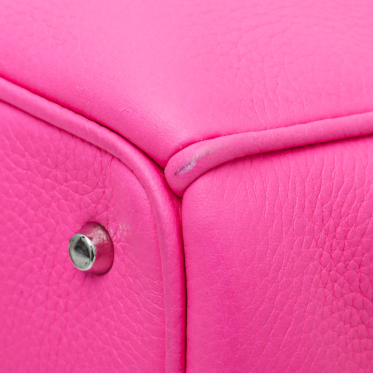 Christian Dior Neon Pink Diorissimo Mini Bag