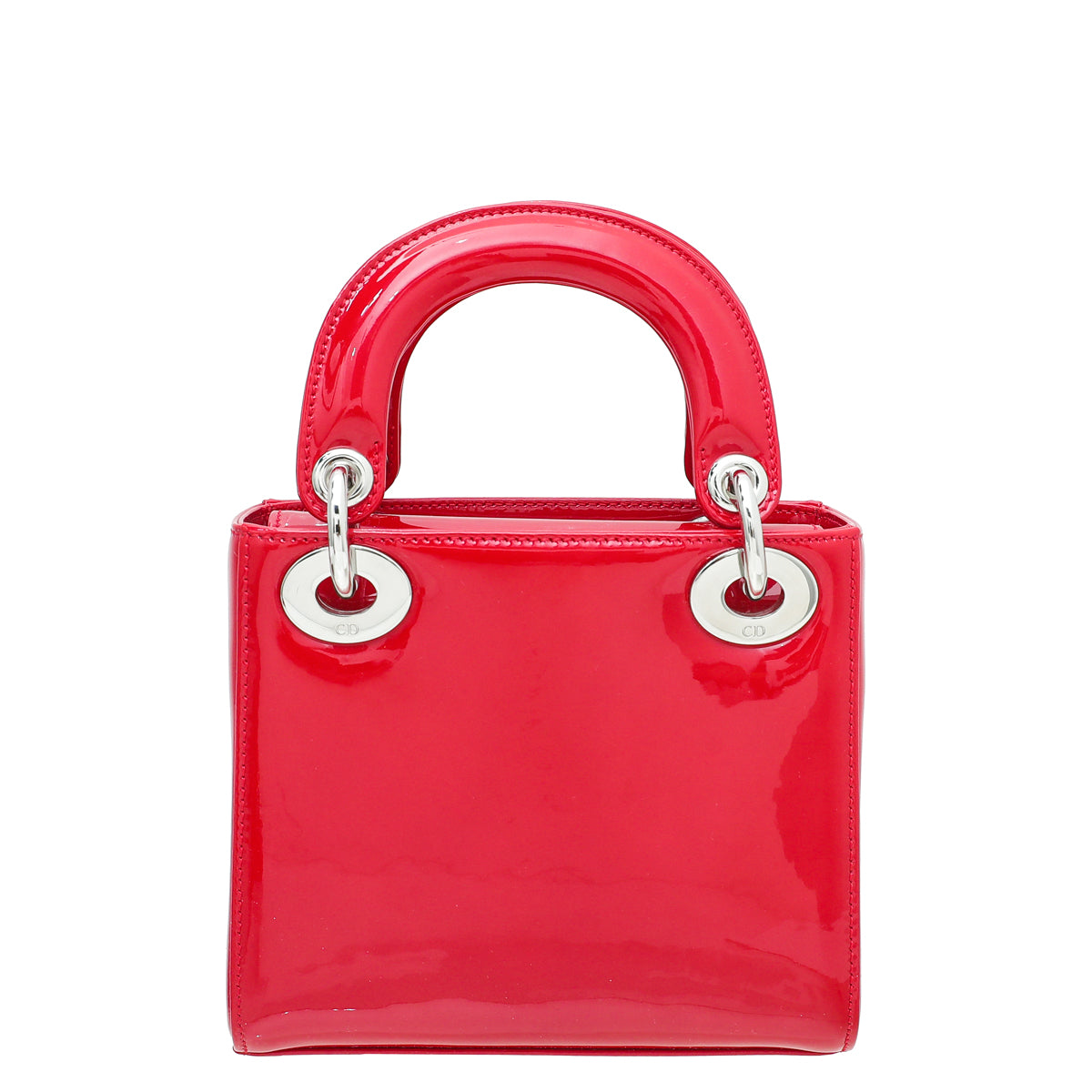 Christian Dior Red Lady Dior Mini Bag