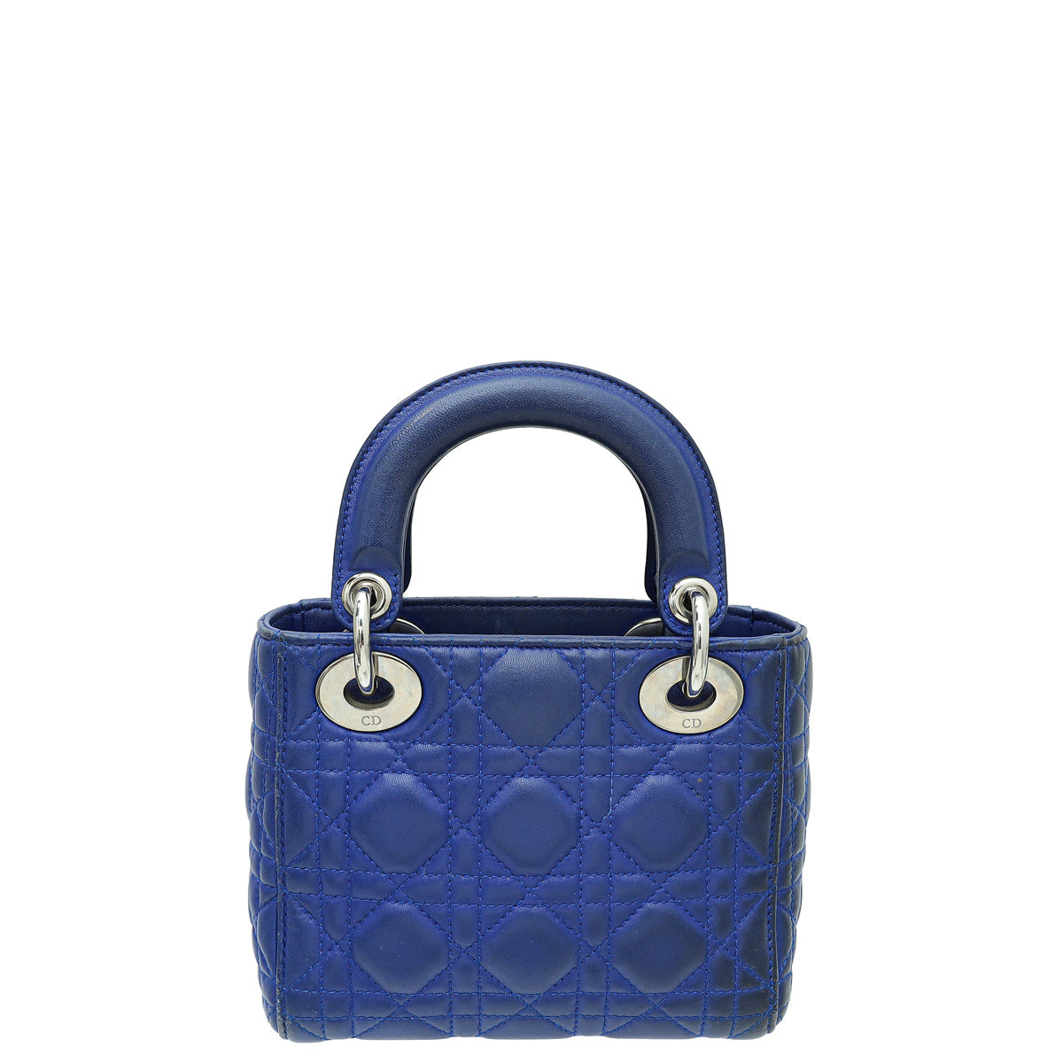 Christian Dior Blue Mini Chain Lady Dior Bag