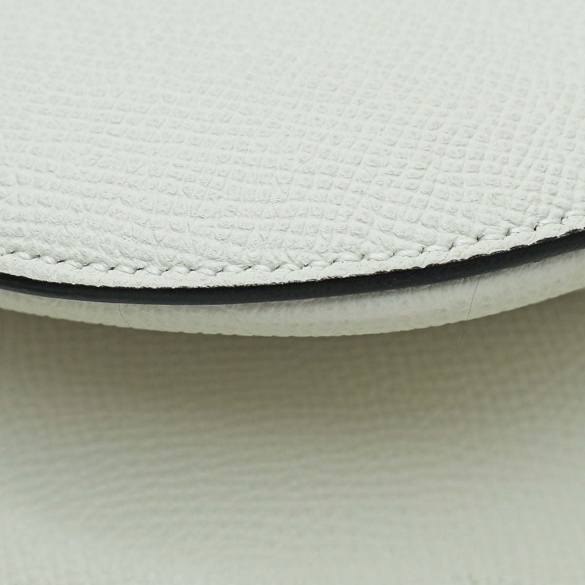 Christian Dior White Saddle Bag Medium