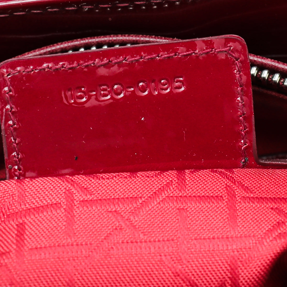 Christian Dior Cerise Lady Dior Medium Bag