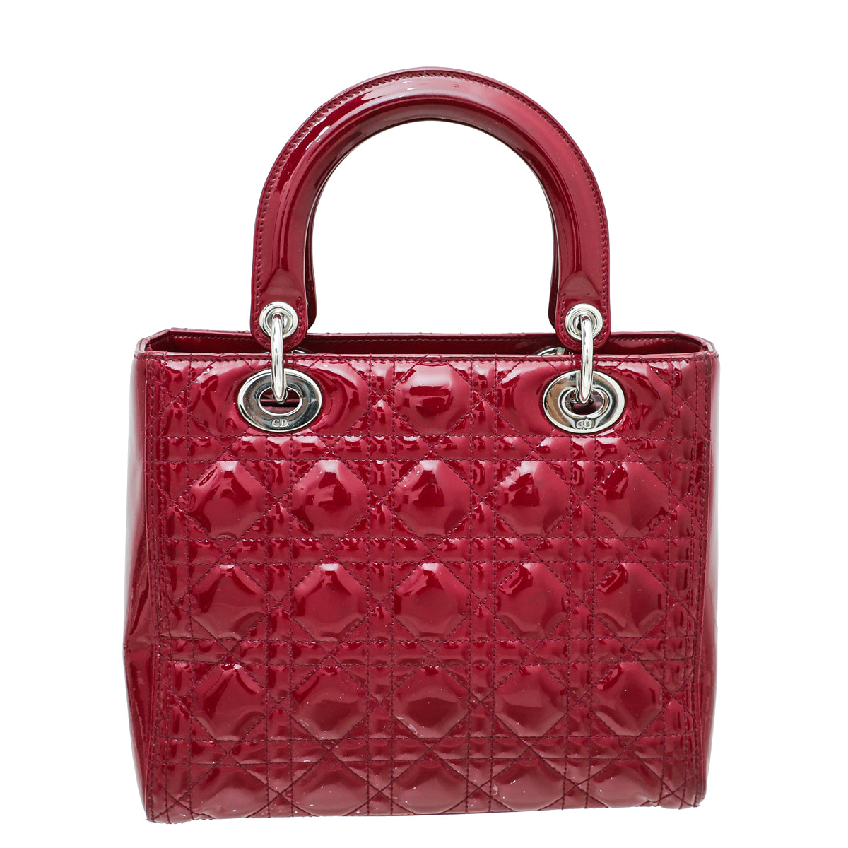 Christian Dior Cerise Lady Dior Medium Bag