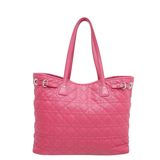 Christian Dior Fuchsia Panarea Medium Tote Bag