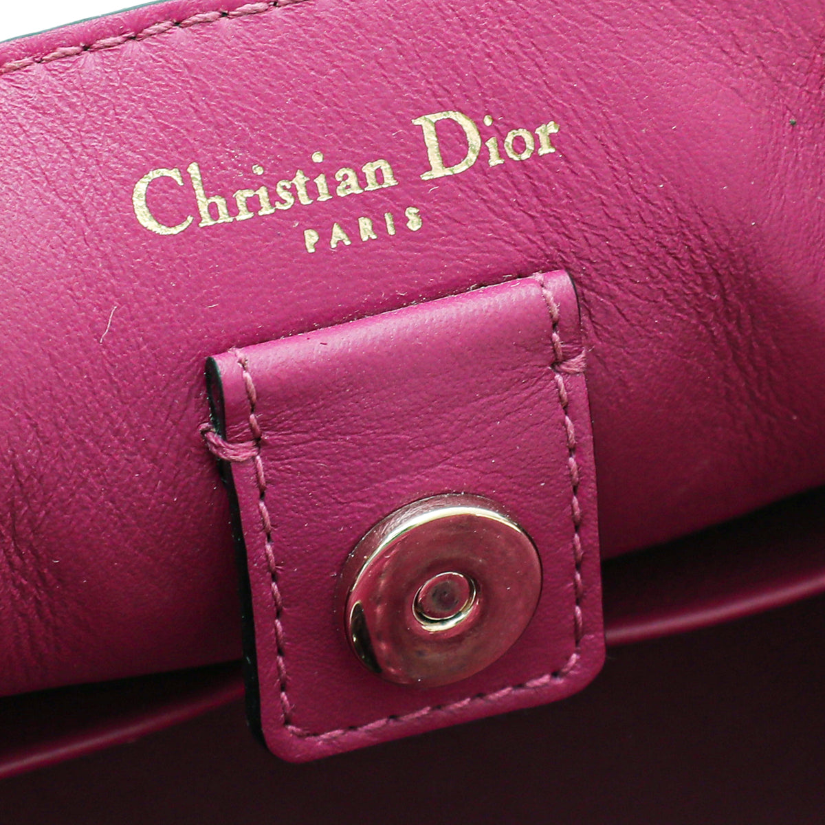 Christian Dior Black Diorissimo Mini Tote Bag