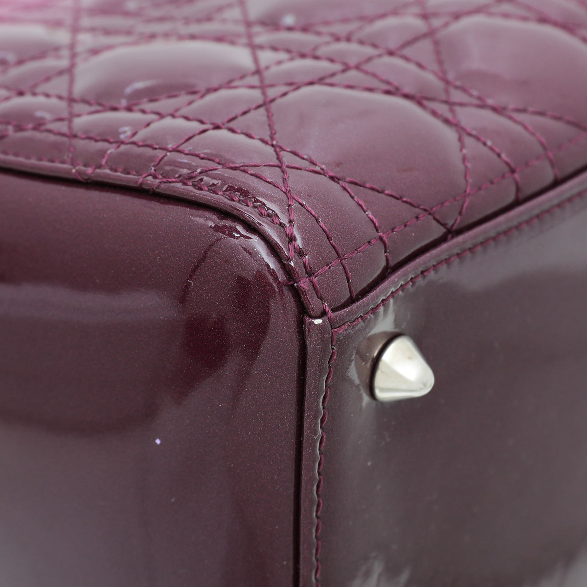 Christian Dior Ombre Violet Lady Dior Medium Bag