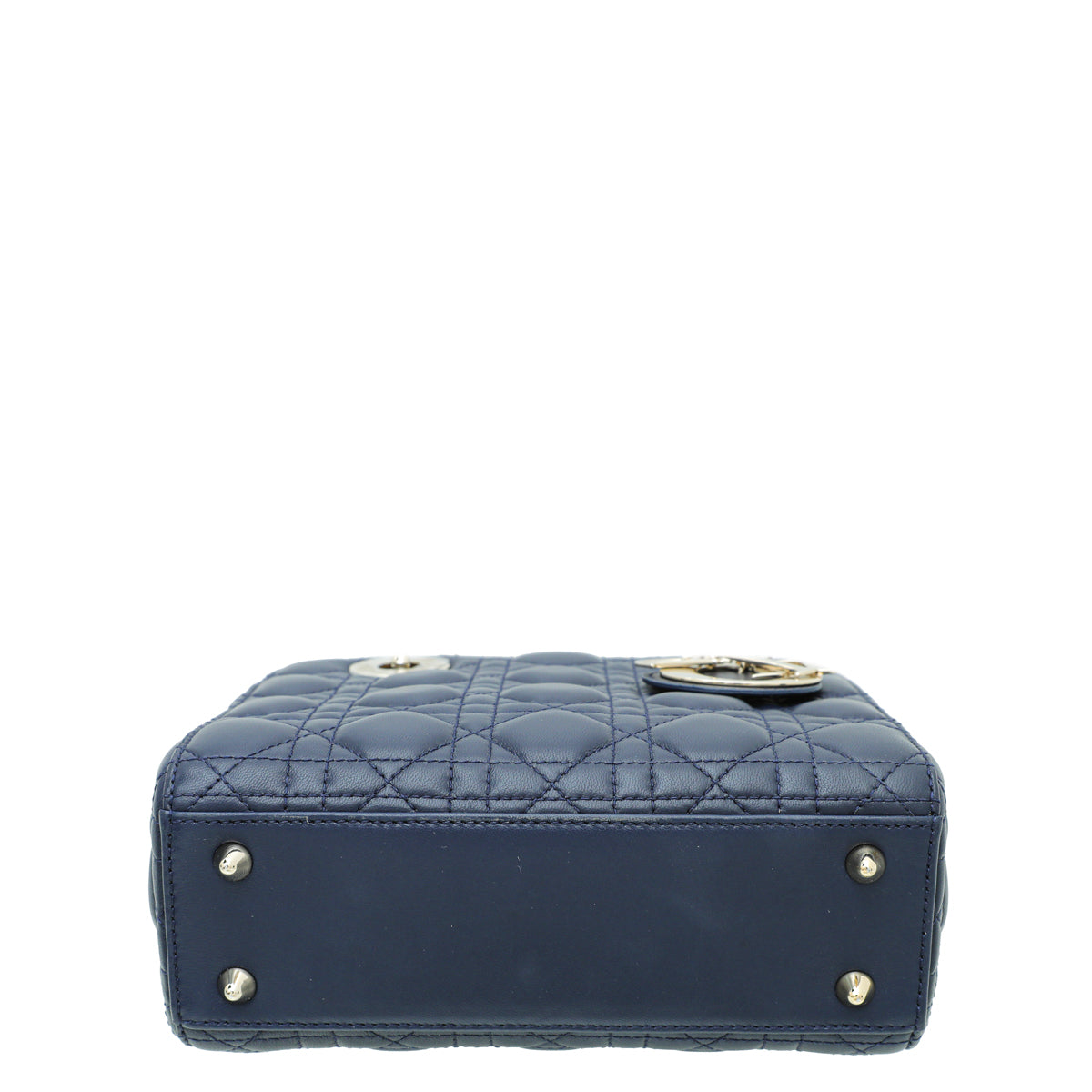 Christian Dior Navy Blue Lady Dior My ABCDior Small Bag