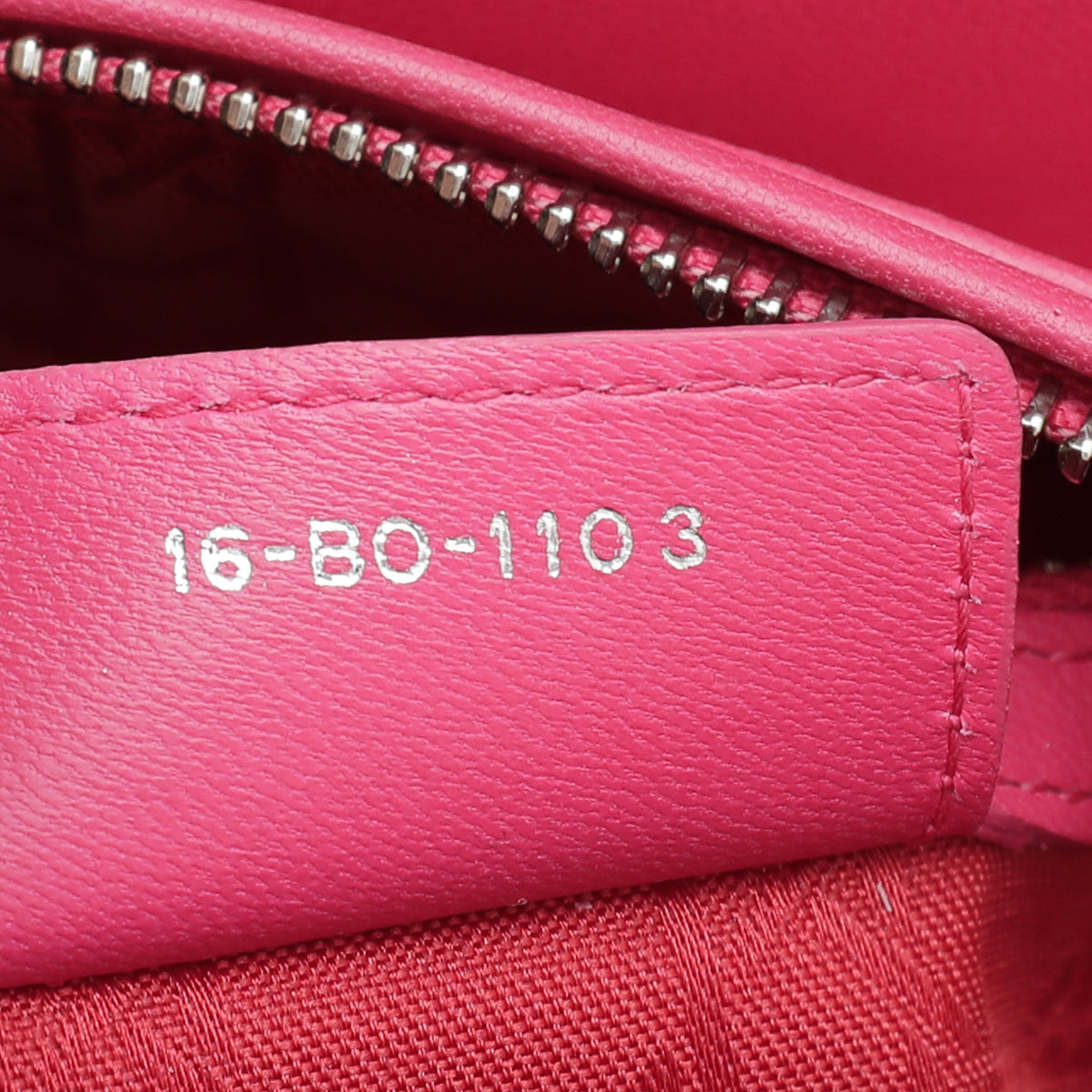 Christian Dior Hot Pink Lady Dior Medium Bag