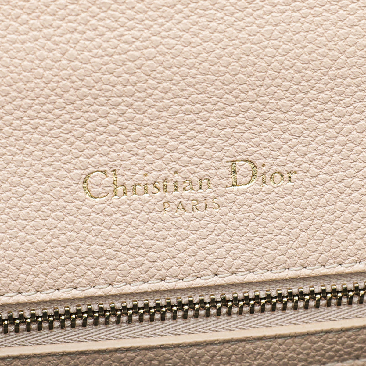 Christian Dior Beige Diorama Shoulder Bag