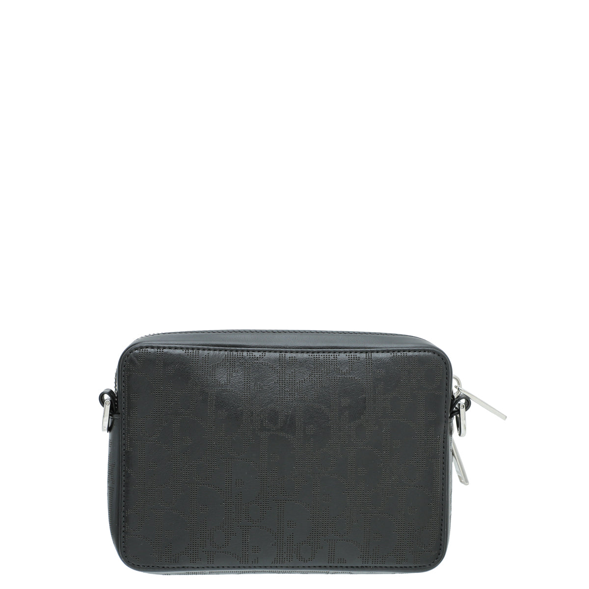 Christian Dior Black Oblique Galaxy Messenger Pouch