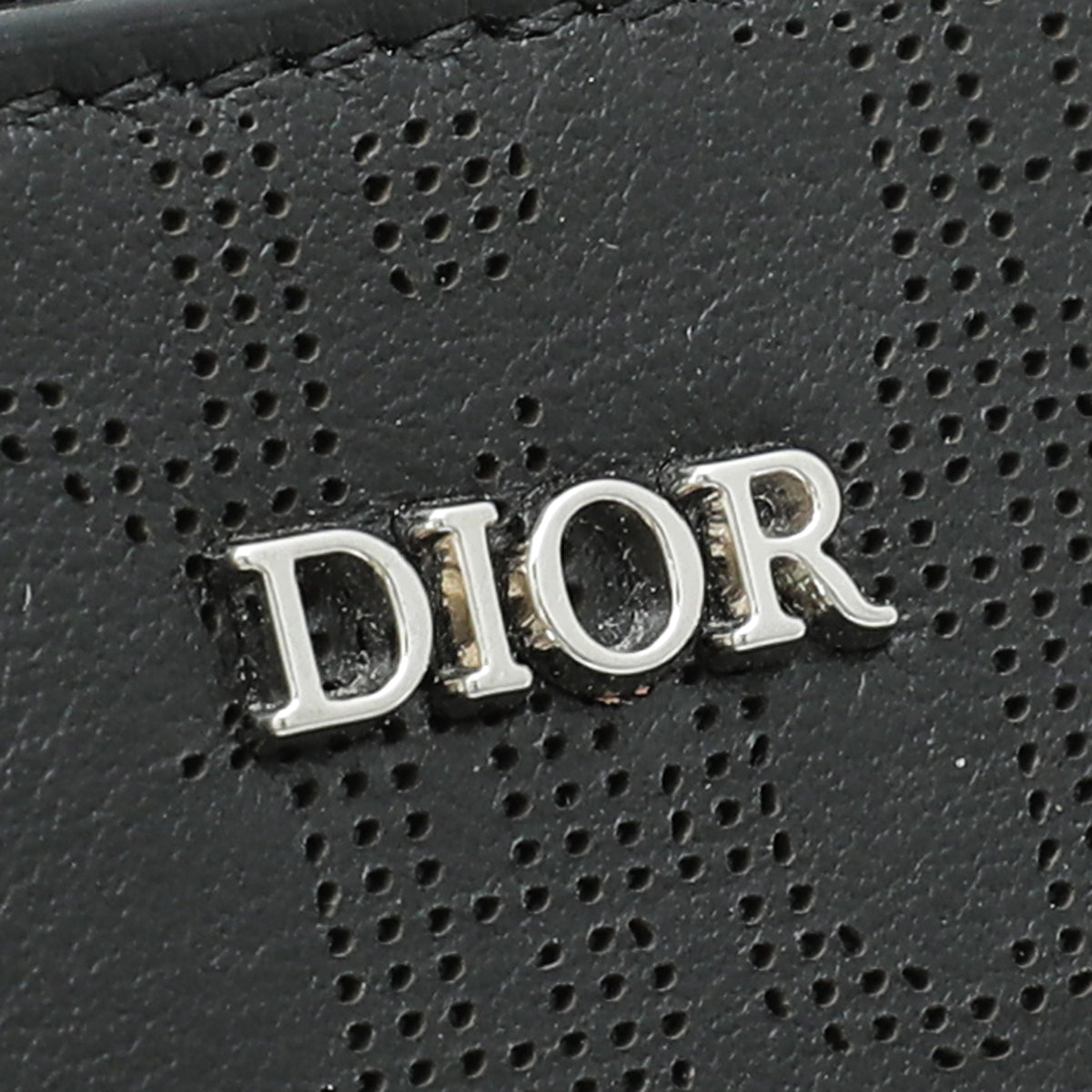 Christian Dior Black Oblique Galaxy Messenger Pouch