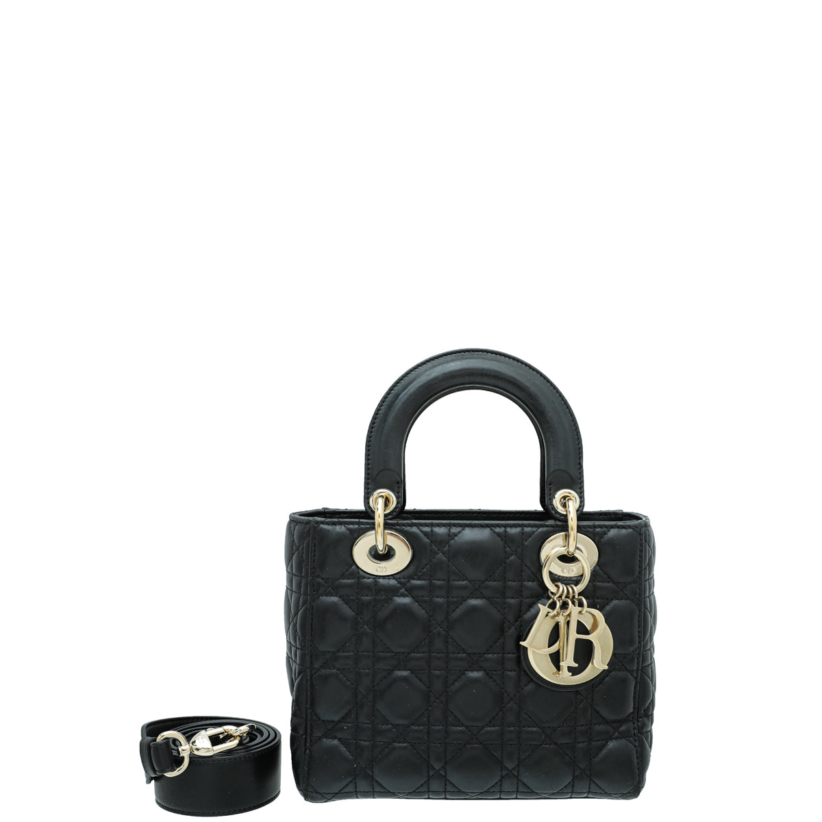 Christian Dior Black Lady Dior My ABCDior Small Bag