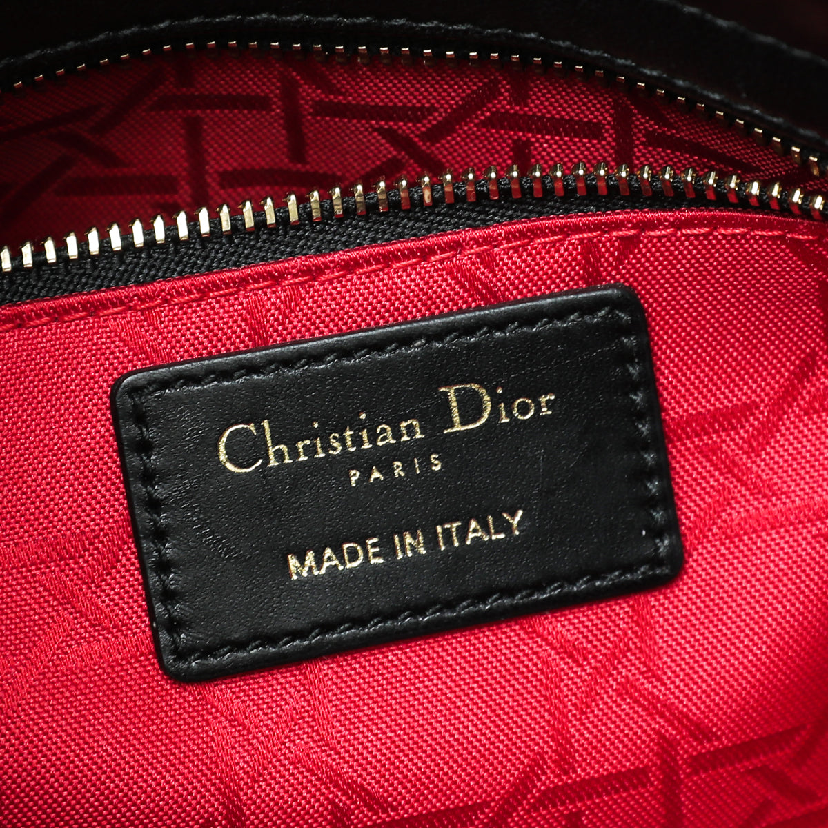 Christian Dior Black Lady Dior My ABCDior Small Bag