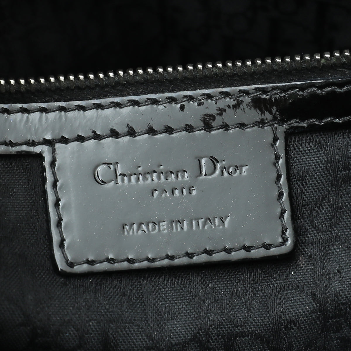 Christian Dior Black Lady Dior Large Bag