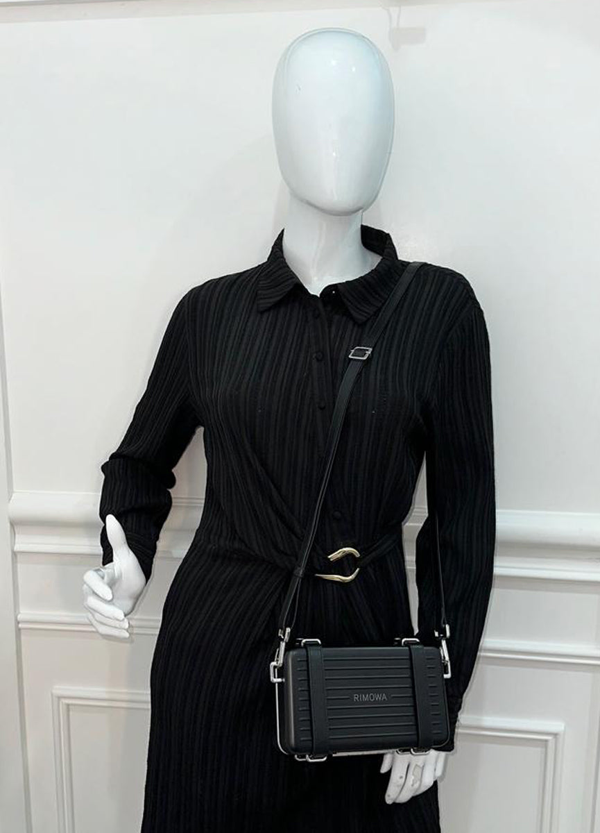 Christian Dior Black x Rimowa Personal Clutch Crossbody Bag