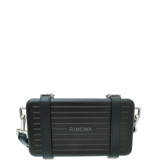 Christian Dior Black x Rimowa Personal Clutch Crossbody Bag