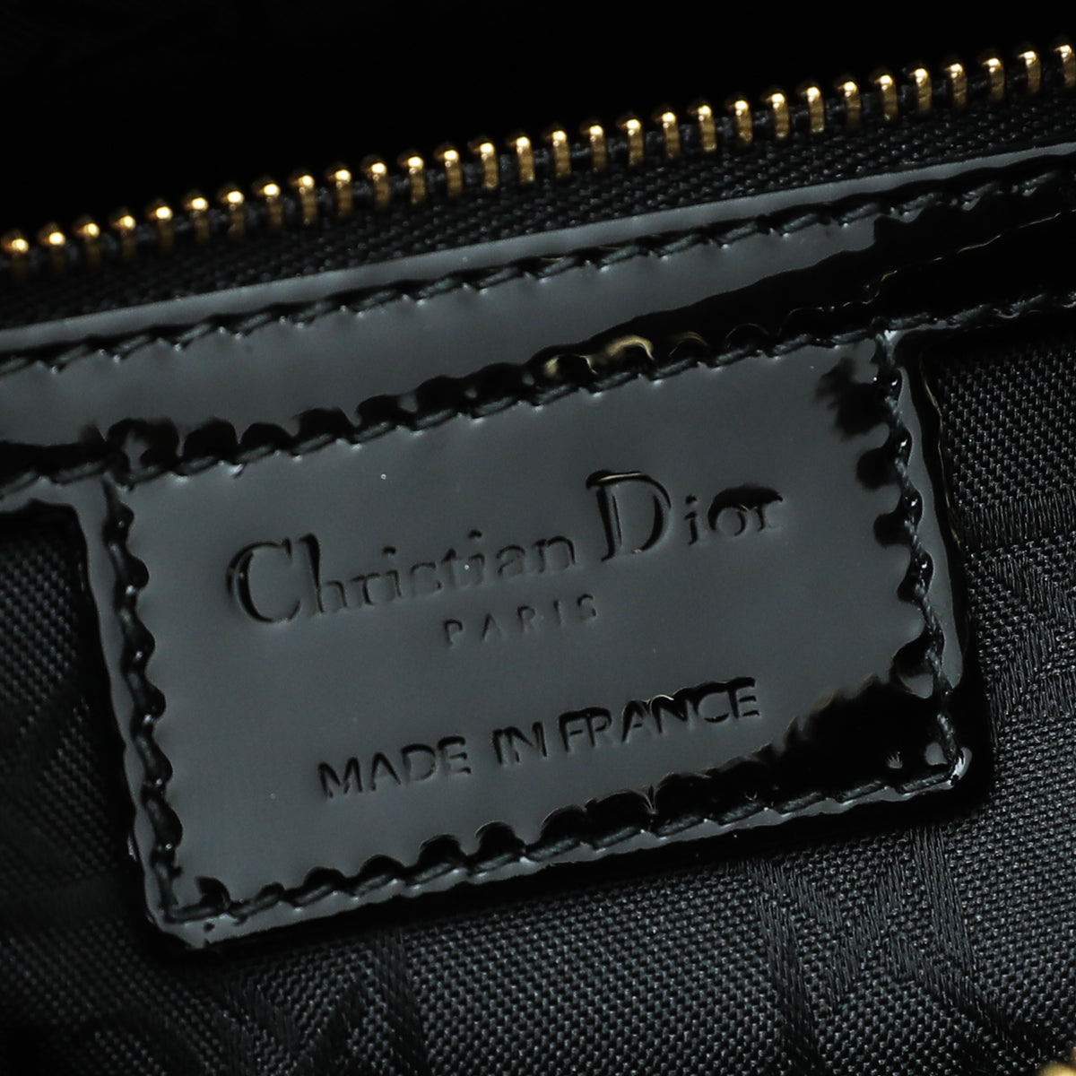 Christian Dior Black Lady Dior Medium Bag