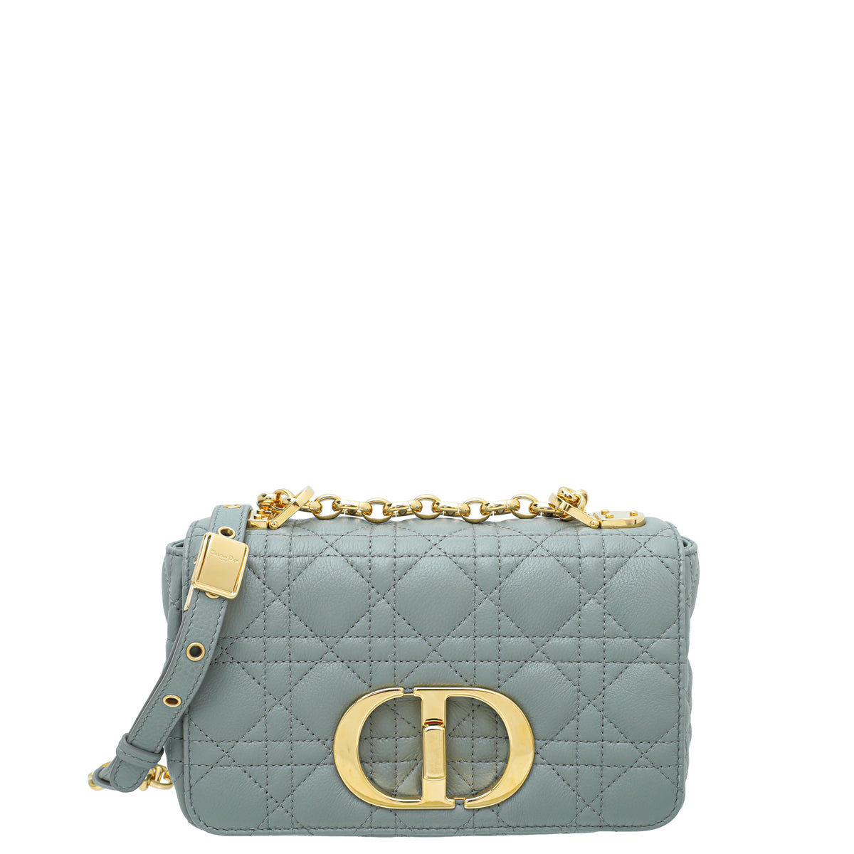 Christian Dior Gray Caro Small Bag