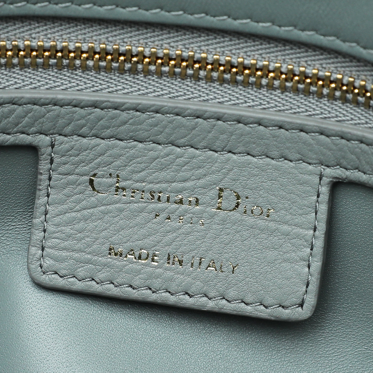 Christian Dior Gray Caro Small Bag