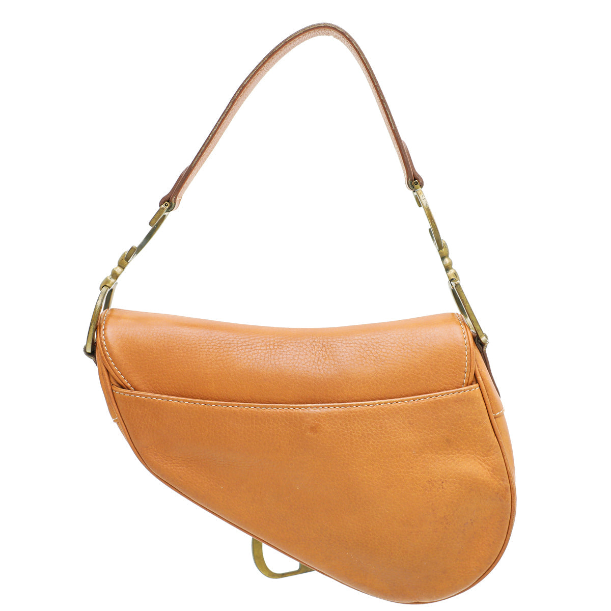 Christian Dior Caramel Saddle Medium Bag