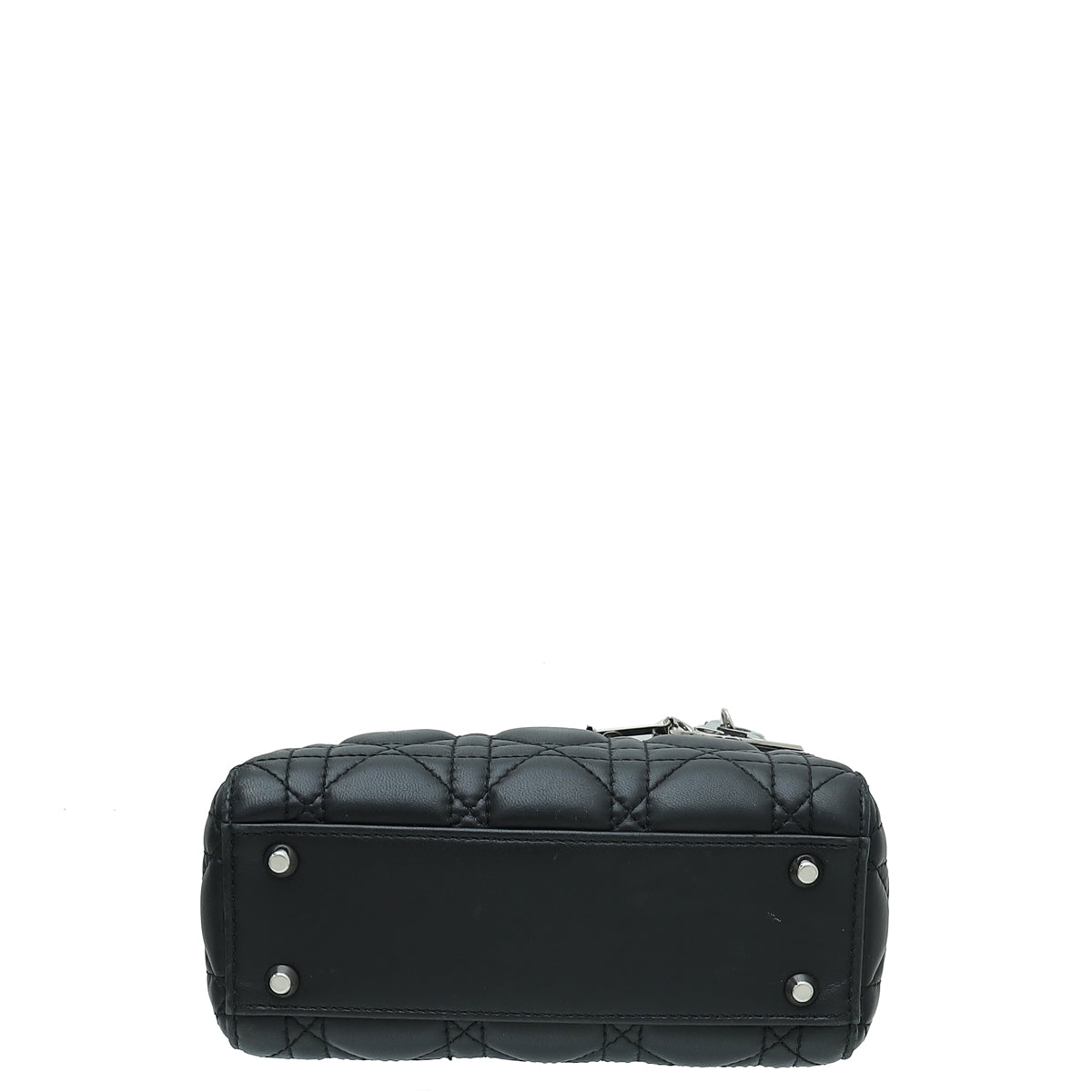 Christian Dior Black Lady Dior Mini Chain Bag